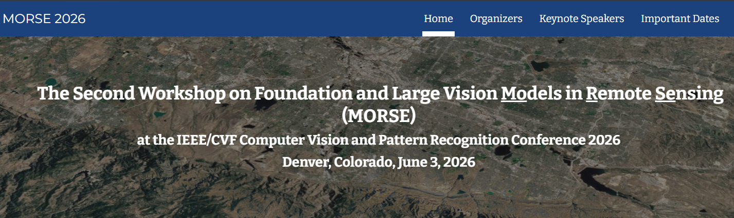 Prof. Sudipan Saha received the Best Vision-Language Application Award ay MORSE