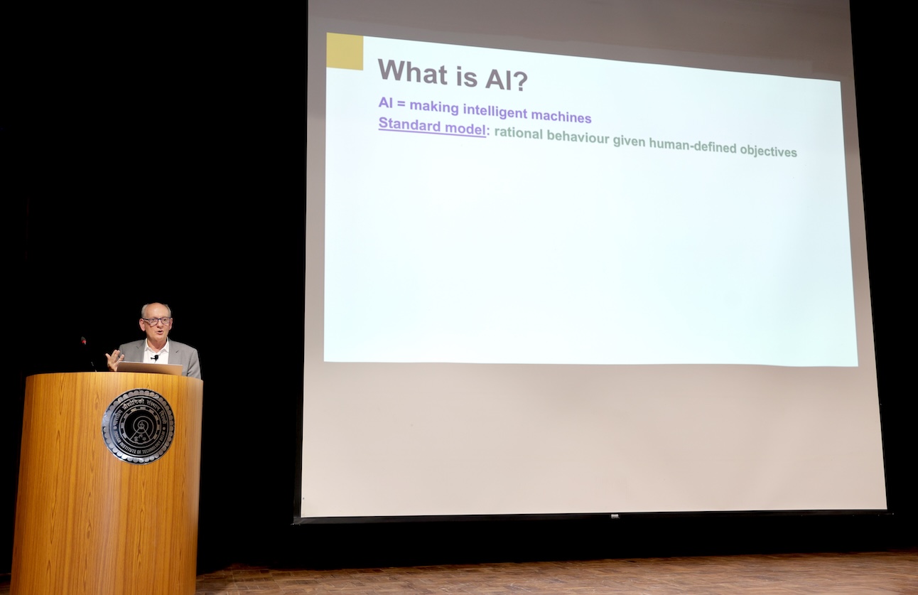 Talk by Prof. Stuart Russell