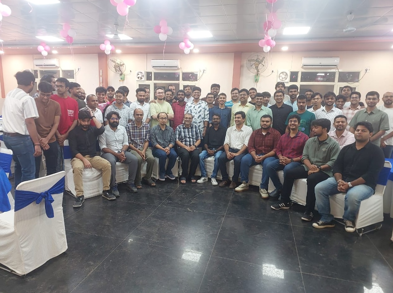 Welcome dinner party for the new batch of students joining our postgraduate programs!